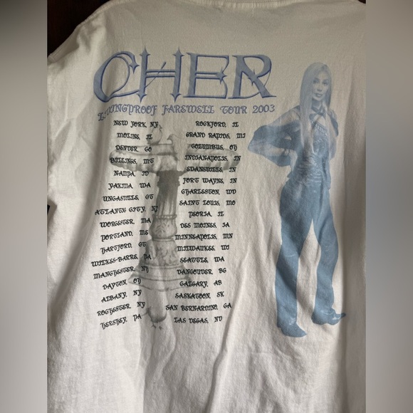 Vintage Cher Graphic Tee - Picture 6 of 7
